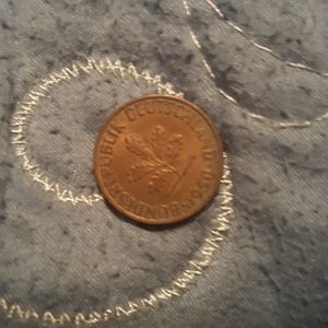Pfennig -G coin! German 1950 coin!